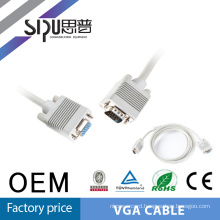 SIPU Standard 15 Pin Male to Female Copmuter VGA Cable Specification